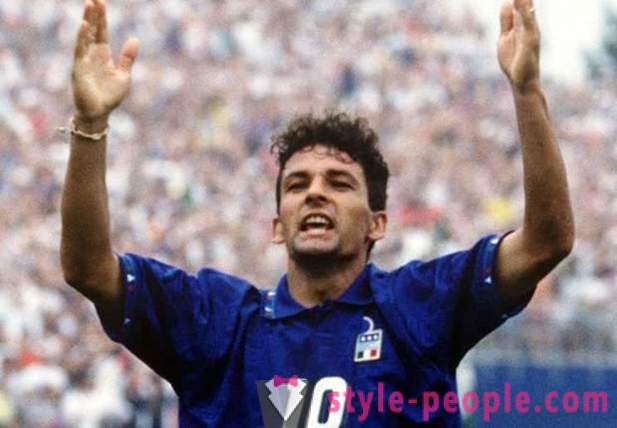 Roberto Baggio: biografi, föräldrar och familj, idrottskarriär, segrar och framgångar, foton