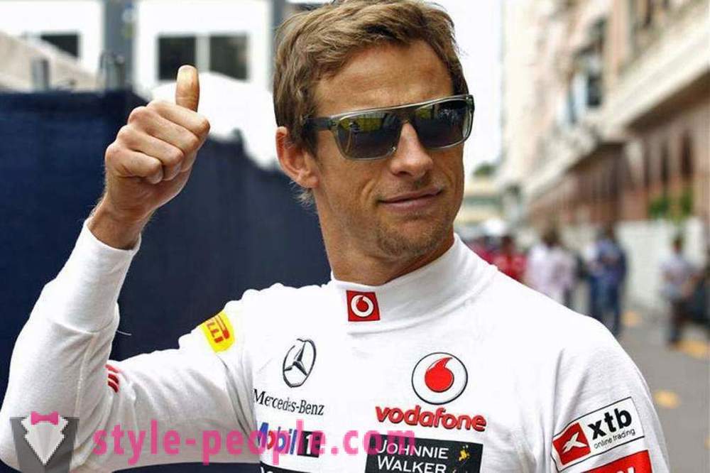 Jenson Button. Britten, som blev mästare i F1