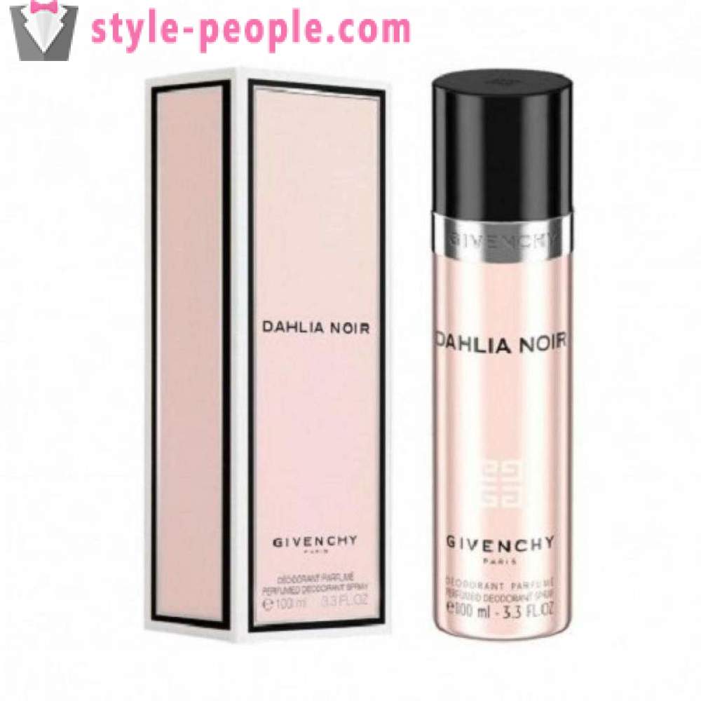 Fragrance Dahlia Noir från Givenchy: beskrivning, recensioner
