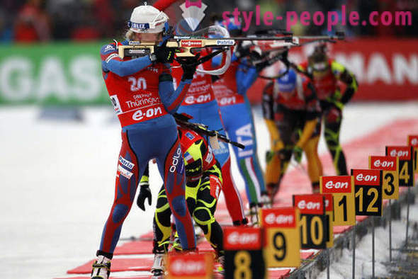 Vad är Biathlon Pursuit: rekord, regler och historia