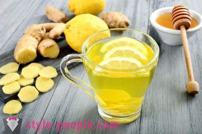 Bantning te med ingefära och citron: recept, recensioner