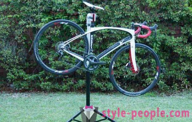 Stå för cyklar: typer och egenskaper
