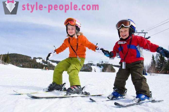 Hur man väljer skidor för barns tillväxt?