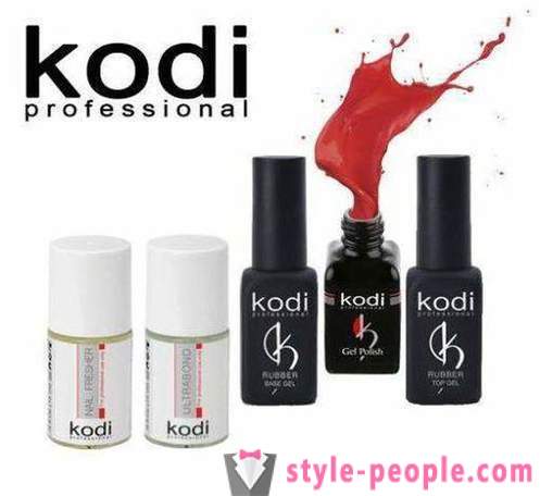 Gel polish Kodi: kunders utvärderingar, funktioner och effekter