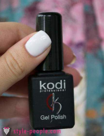Gel polish Kodi: kunders utvärderingar, funktioner och effekter