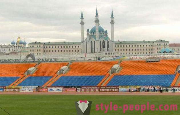 Centralstadion, Kazan historia, adress och kapacitet