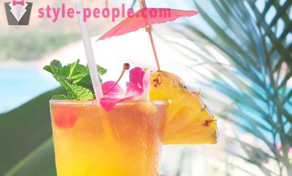 5 frukt och alkoholhaltiga drinkar