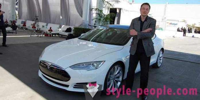 Bilar från garaget Elon Musk