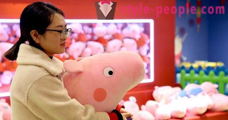 Peppa gris såldes för $ 4000 miljoner. Dollar