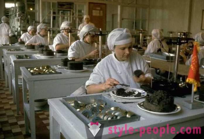 Liksom i Sovjetunionen minerade kaviar
