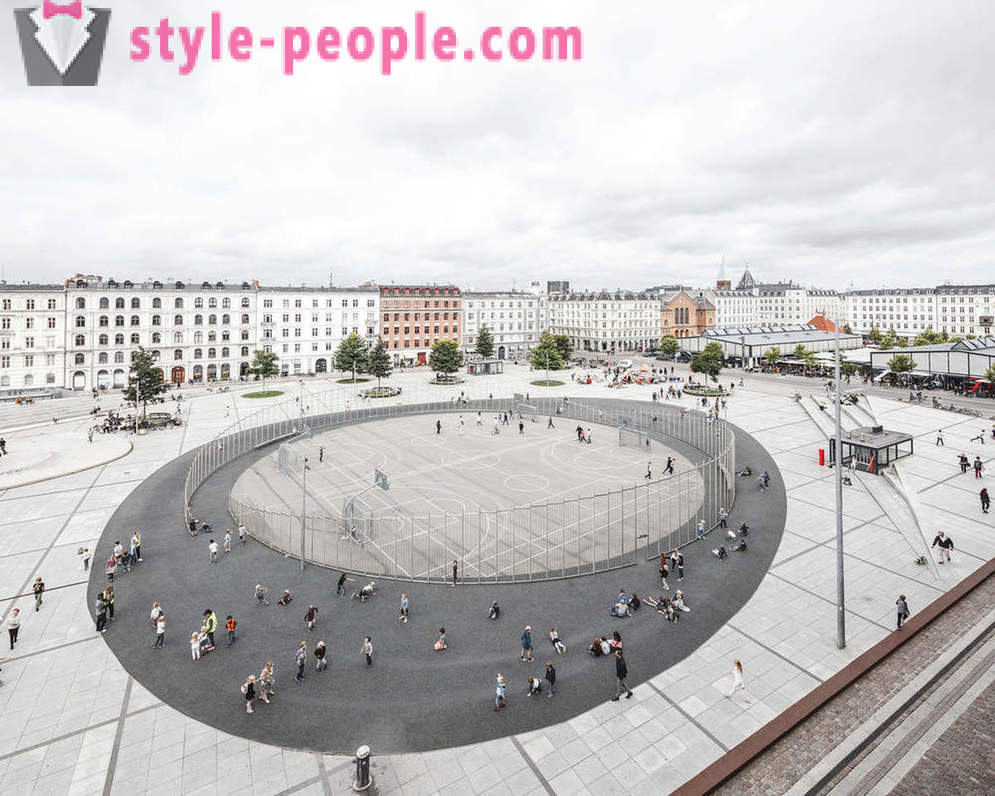 Hur Israel Square i Köpenhamn