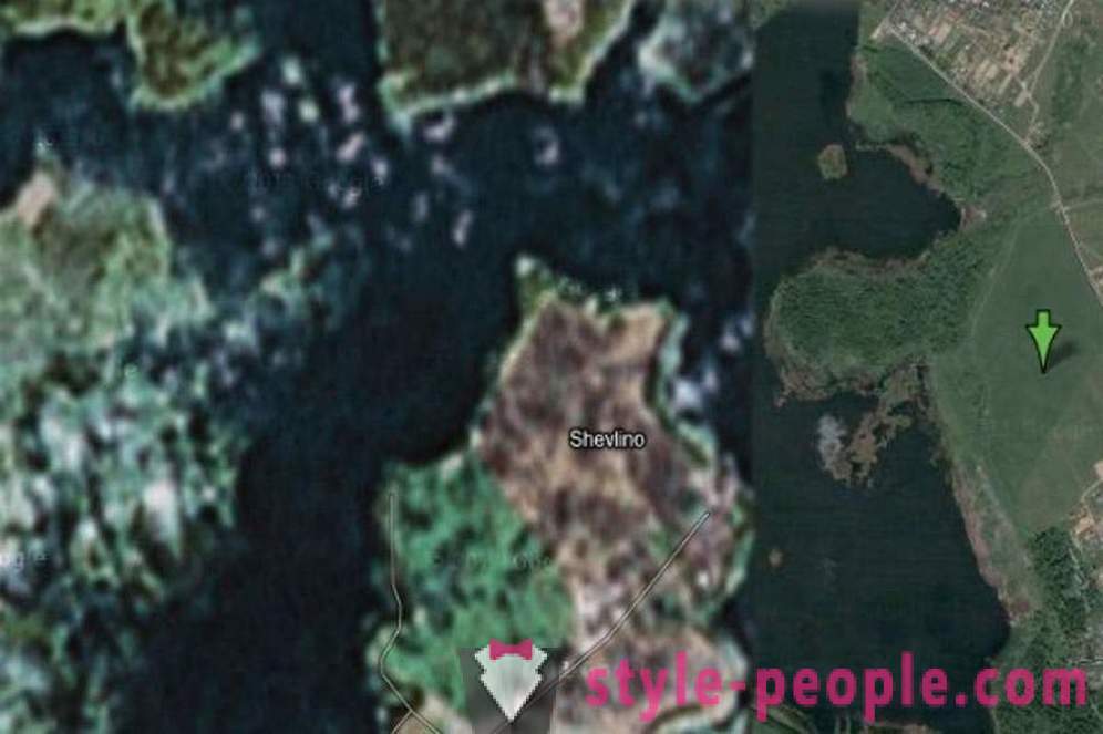 Platser som inte finns, eller mystiska hörn av vår planet, har fastnat genom Google Maps