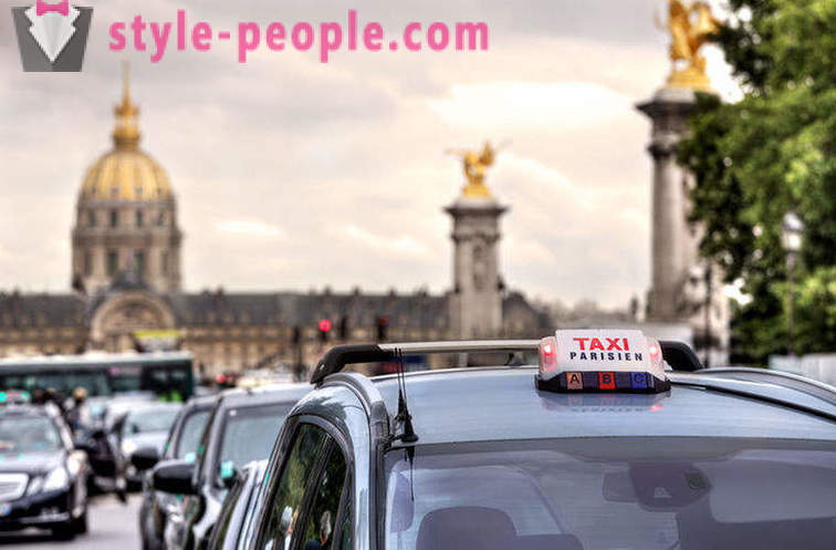 Taxiservice i olika länder