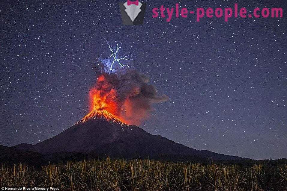 Spektakulära vulkaner under de senaste åren