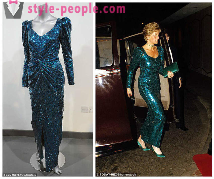 Kända klänningar Princess Diana