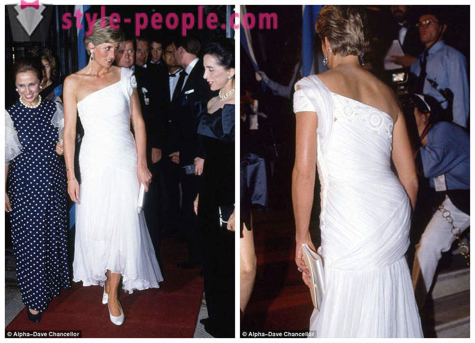 Kända klänningar Princess Diana