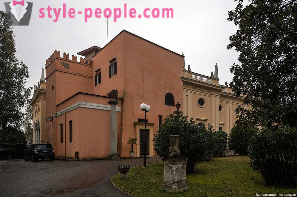 Ryska ambassadörens residens i Rom: den största och vackraste!