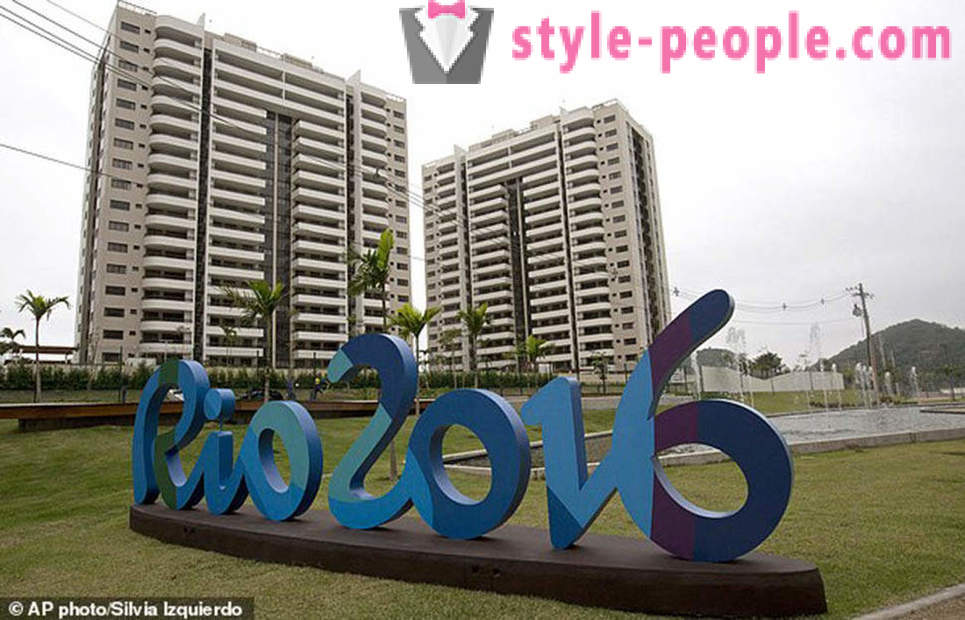 Den diskreta charmen i olympiska byn i Rio de Janeiro