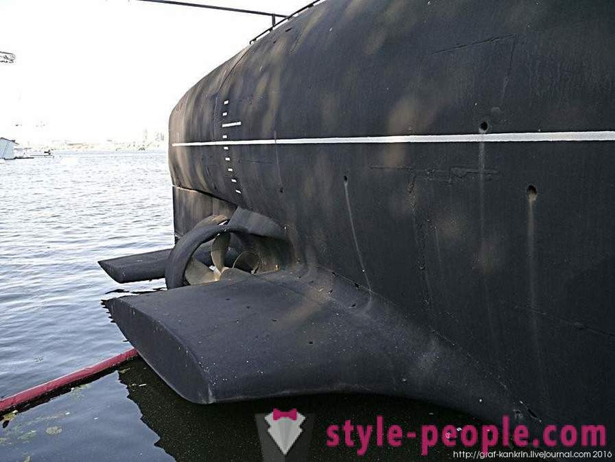 I själva verket anordnad ubåt