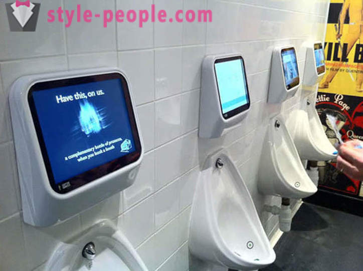 Av nödvändighet, men inte arg: de mest ovanliga offentliga toaletter