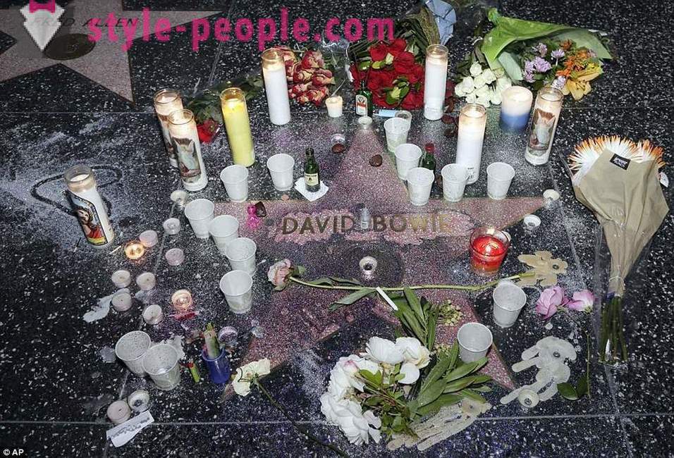 Fans farväl till David Bowie
