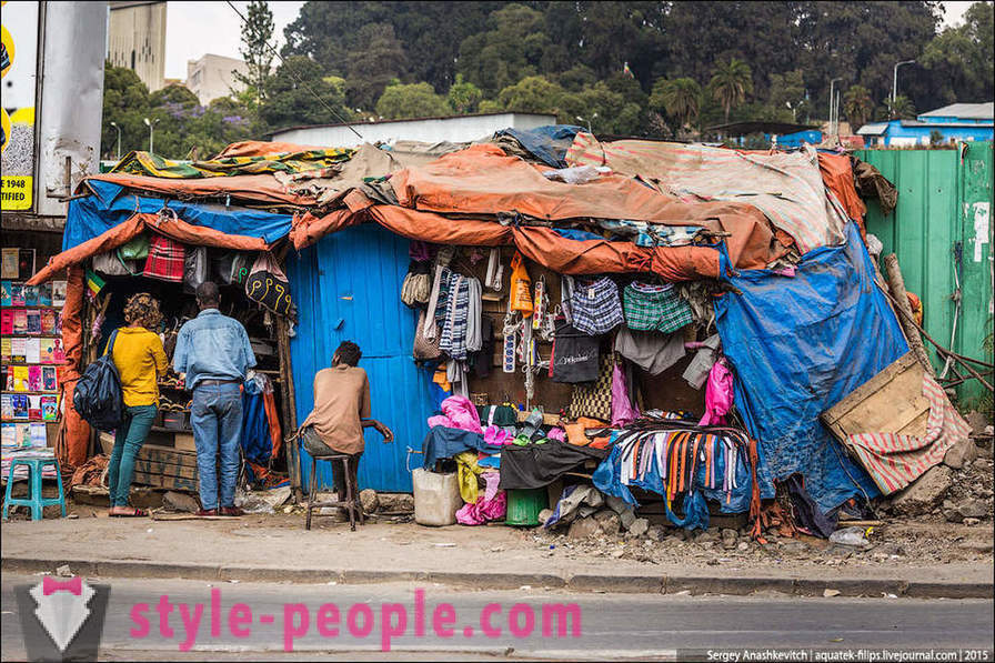 Addis Abeba - huvudstad i Afrika