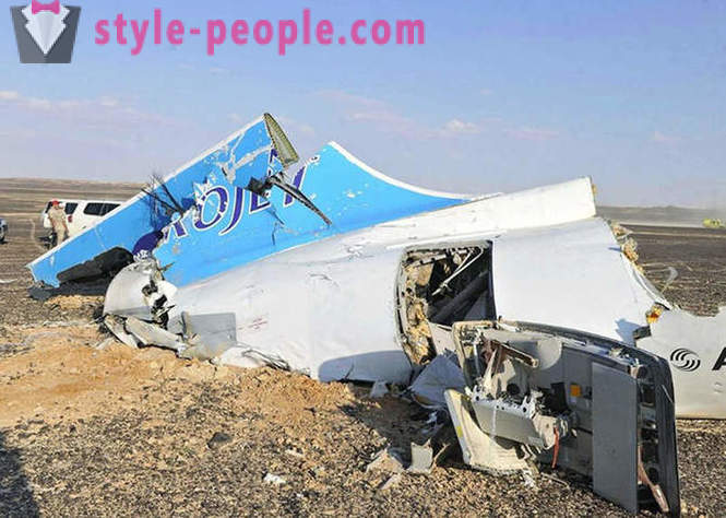 Orsakerna till katastrof av den ryska passagerarplan Airbus 321