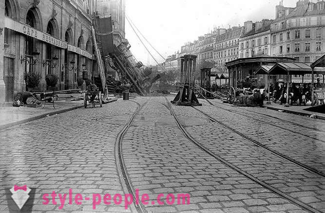 Drevhaveri på Montparnasse Station 1895