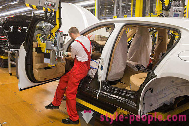 Visning av den ideala produktionen i Leipzig bil