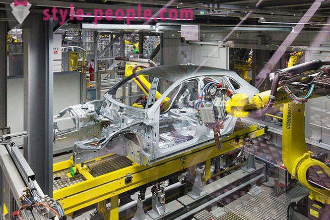 Visning av den ideala produktionen i Leipzig bil