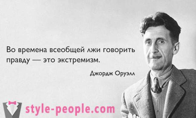 25 profetiska citat George Orwell