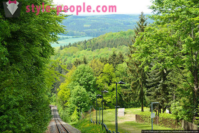 Travel Forest linbana och städer i Sachsen