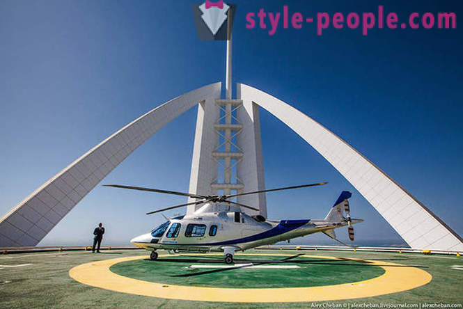 Den vackraste helikopterplatta i världen