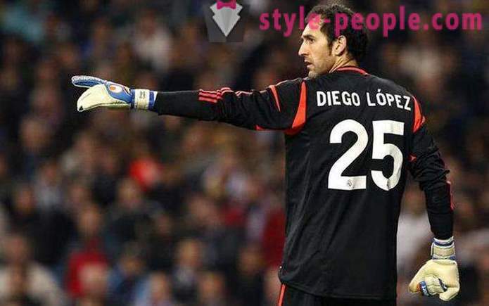 Målvakt Diego Lopez fotbollskarriär