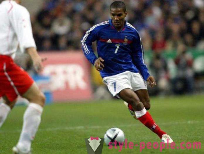 Fransk fotbollsspelare Florent Malouda