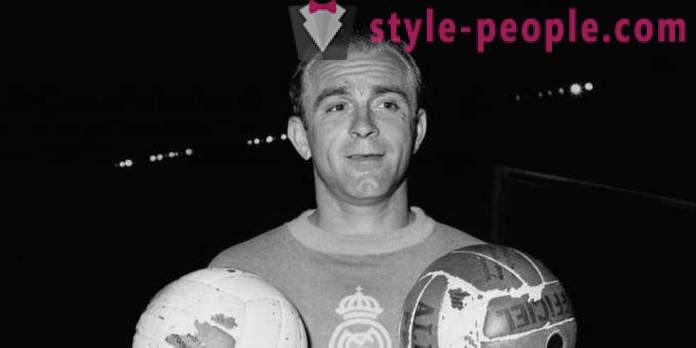 Footballer Alfredo Di Stefano: biografi och intressanta fakta