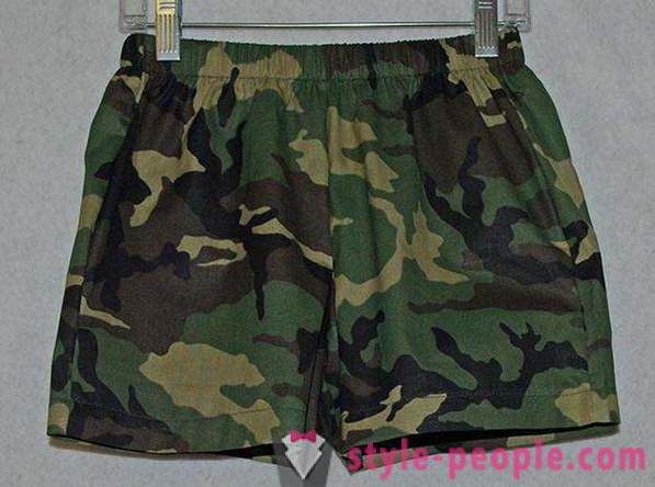Kamouflage shorts - snygga kläder för riktiga män