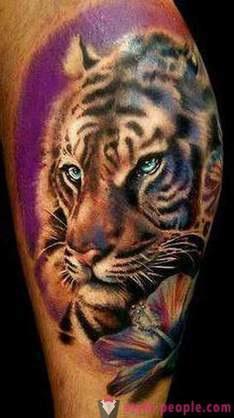 Det huvudsakliga värdet av en tiger tatuering