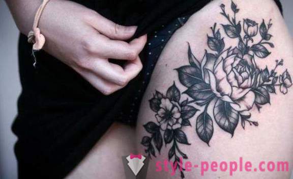 Tatuering på höften - att det är bättre att fylla? Intressanta fakta om konsten och invecklade tatuering skicklighet