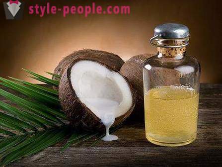 Fallskärm - kokosolja. Naturliga hårvårdsprodukter