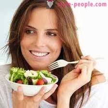 Dietary sallad diet: matlagning recept med bilder. lätta sallader