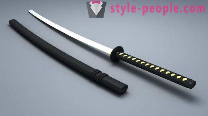 Japanska svärd namn, typer, produktion, bilder