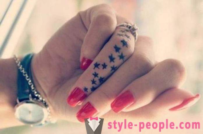 Tatueringar på fingrarna - en modetrend!