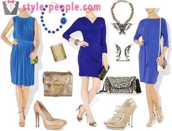 Blå klänning: vad man ska ha. Rekommendationer och idéer