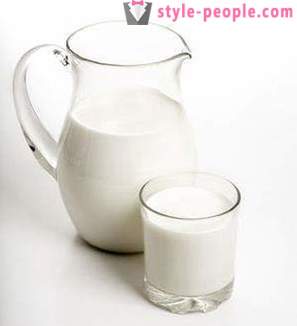Mjölk diet för viktminskning. Mjölk kost menyer betyg