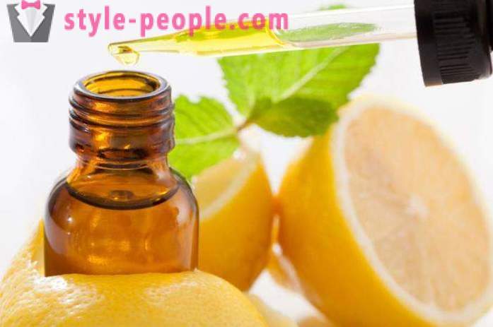 Citron eterisk olja: egenskaper, applikationer betyg