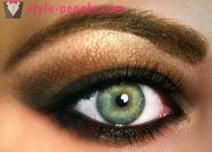 Glow smaragd. Makeup för gröna ögon